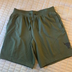 Mens Under Armour & The Rock Collection Shorts Large